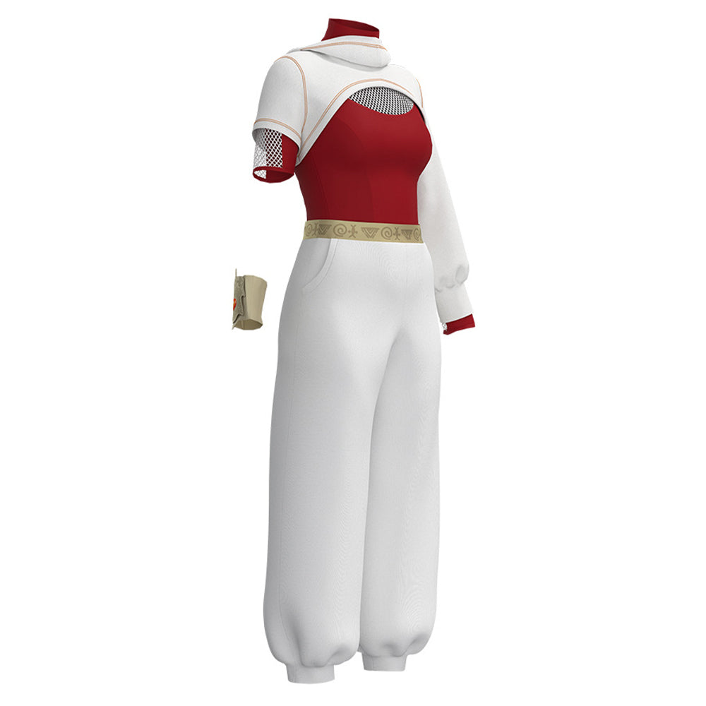 Zombies 4 Nova Kids Children Top Pants Set Halloween Carnival Party Cosplay Costume