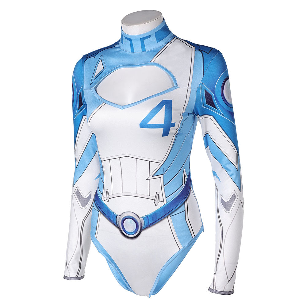 Rivals Invisible Woman One Piece Swimsuit Ver.2 Outfits Halloween Carnival Cosplay Costume