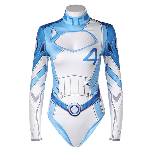 Rivals Invisible Woman One Piece Swimsuit Ver.2 Outfits Halloween Carnival Cosplay Costume