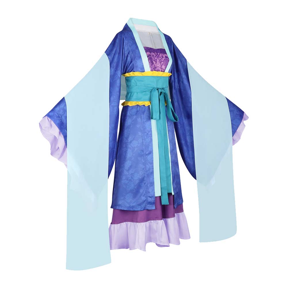 The Apothecary Diaries Season 2 Lihua Blue Dress Outfits Halloween Carnival Cosplay Costume