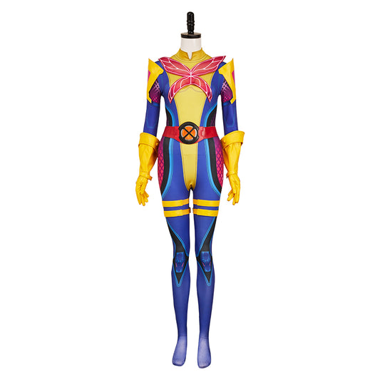 Rivals Psylocke Retro X-Unifrom Women Jumpsuit Outfits Halloween Carnival Party Cosplay Costume