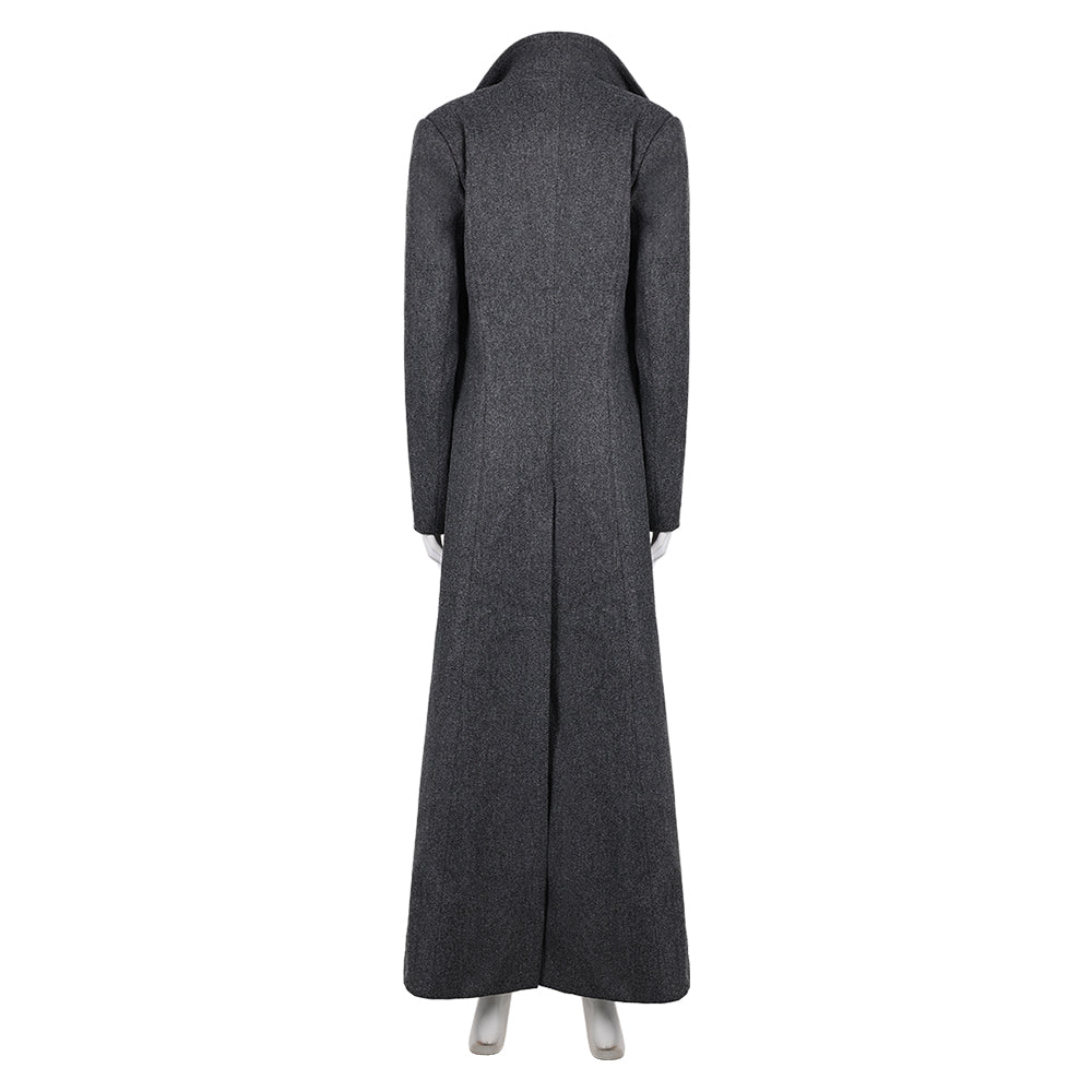 28 Years Later Isla Coat Dress Scraf Set Outfits Halloween Carnival Party Cosplay Costume