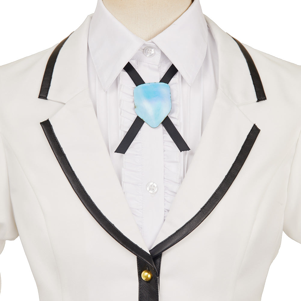Rock Is a Lady‘s Modesty White School Uniform Outfits Halloween Carnival Cosplay Costume