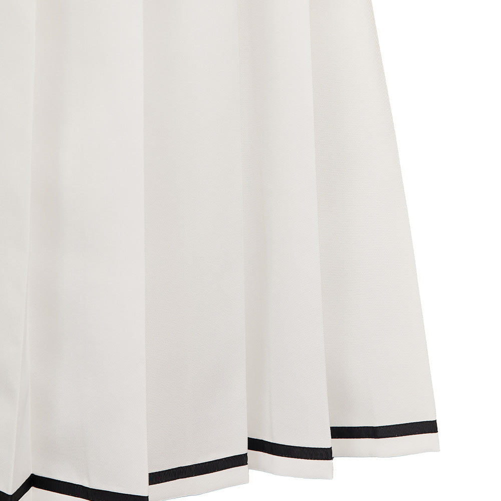 Rock Is a Lady‘s Modesty White School Uniform Outfits Halloween Carnival Cosplay Costume