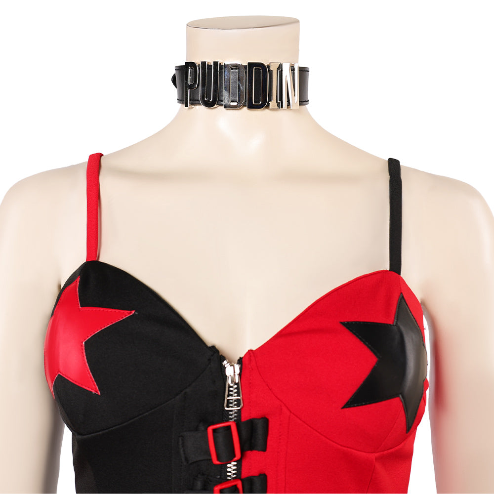 Dark Legion Harley Quinn Fullset Outfits Halloween Carnival Cosplay Costume
