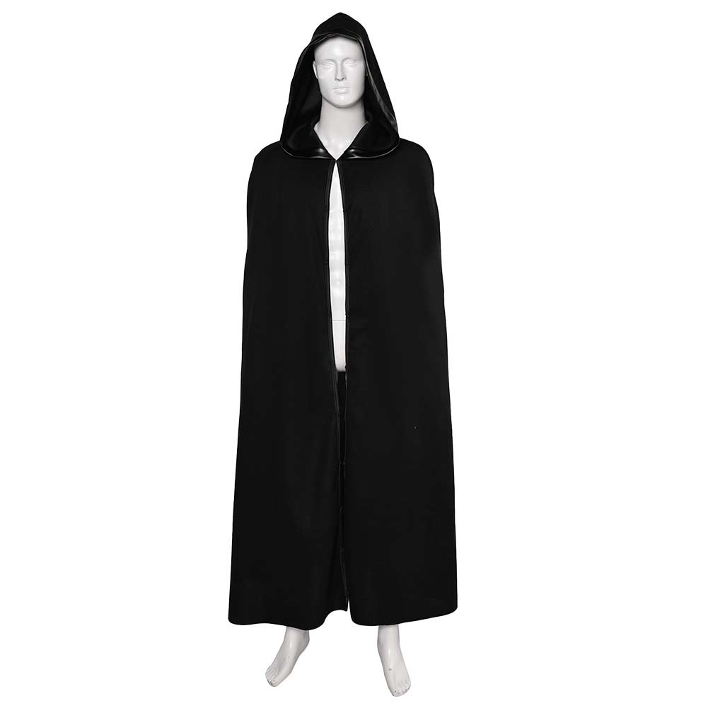 Ahsoka Baylan Skoll Black Jedi Cloak Halloween Carnival Party Cosplay Costume