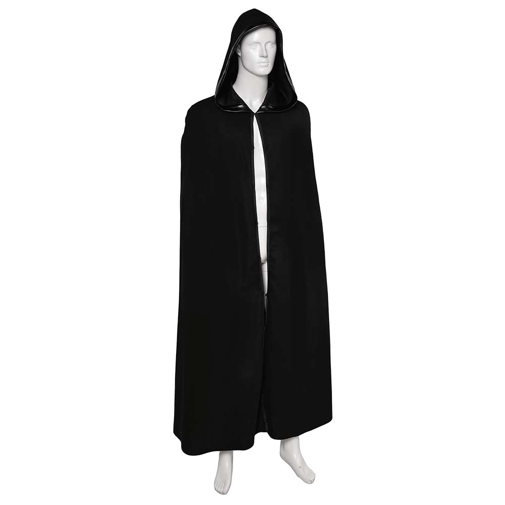 Ahsoka Baylan Skoll Black Jedi Cloak Halloween Carnival Party Cosplay Costume