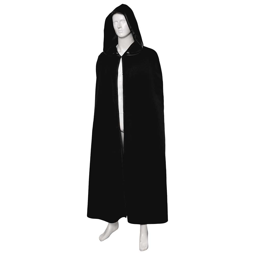 Ahsoka Baylan Skoll Black Jedi Cloak Halloween Carnival Party Cosplay Costume