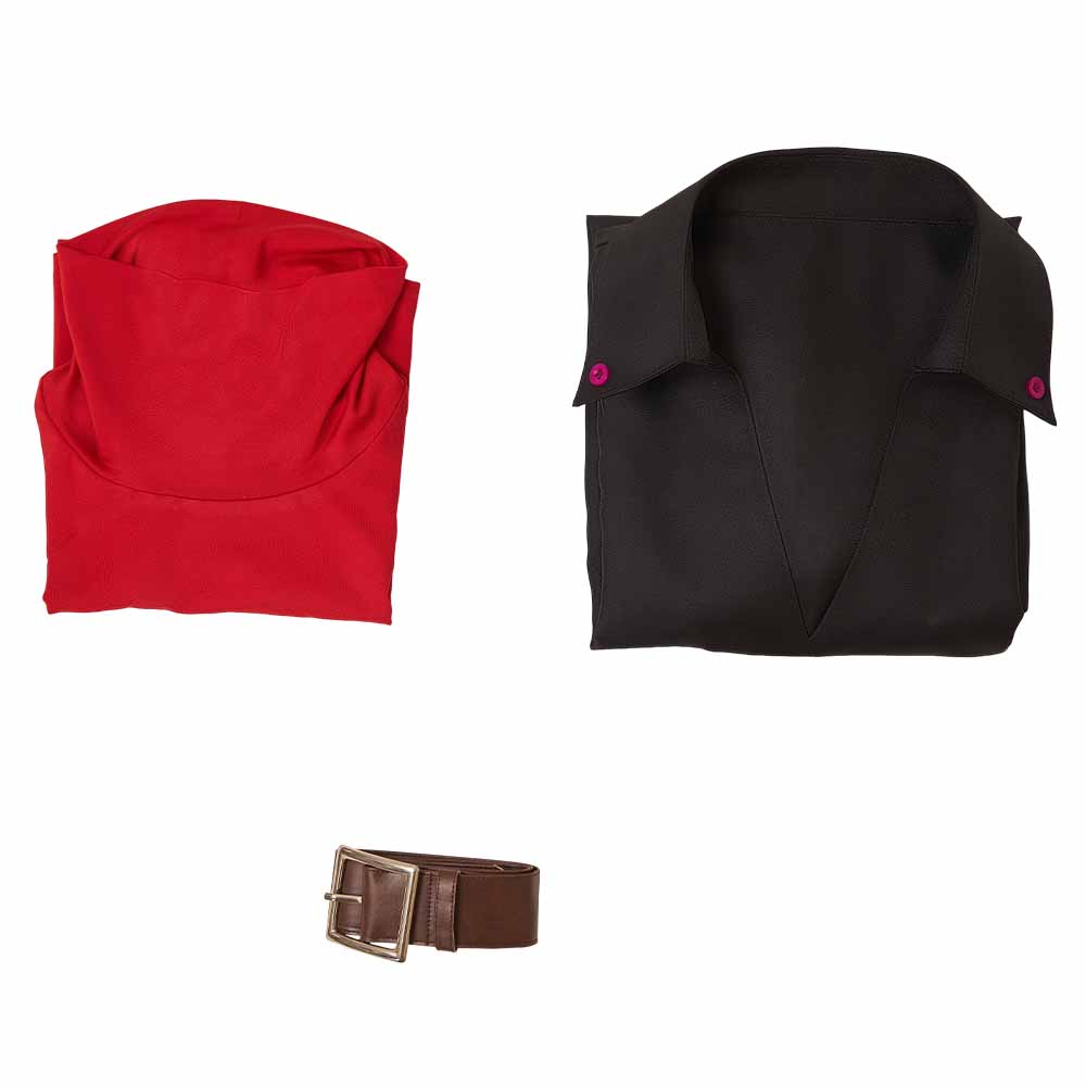 Black Phone 2 The Grabber Unisex Top Set Outfits Halloween Carnival Party Cosplay Costume