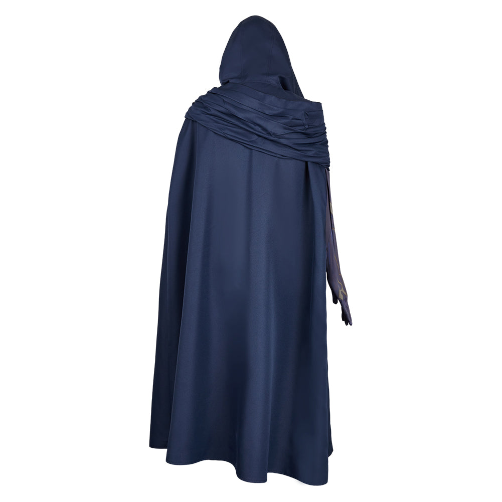 Arcane: League of Legends Season 2 Viktor Blue Cloak Outfits Halloween Carnival Cosplay Costume
