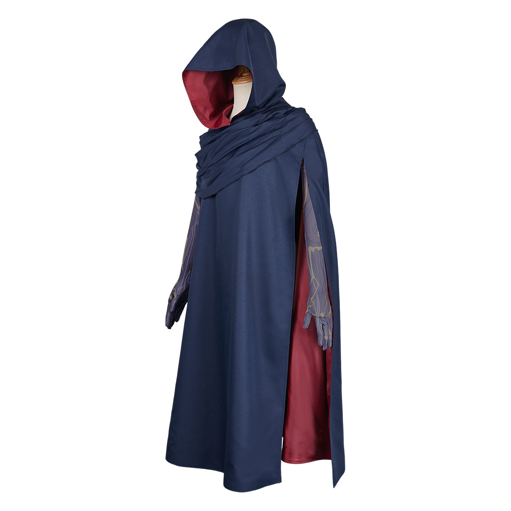 Arcane: League of Legends Season 2 Viktor Blue Cloak Outfits Halloween Carnival Cosplay Costume