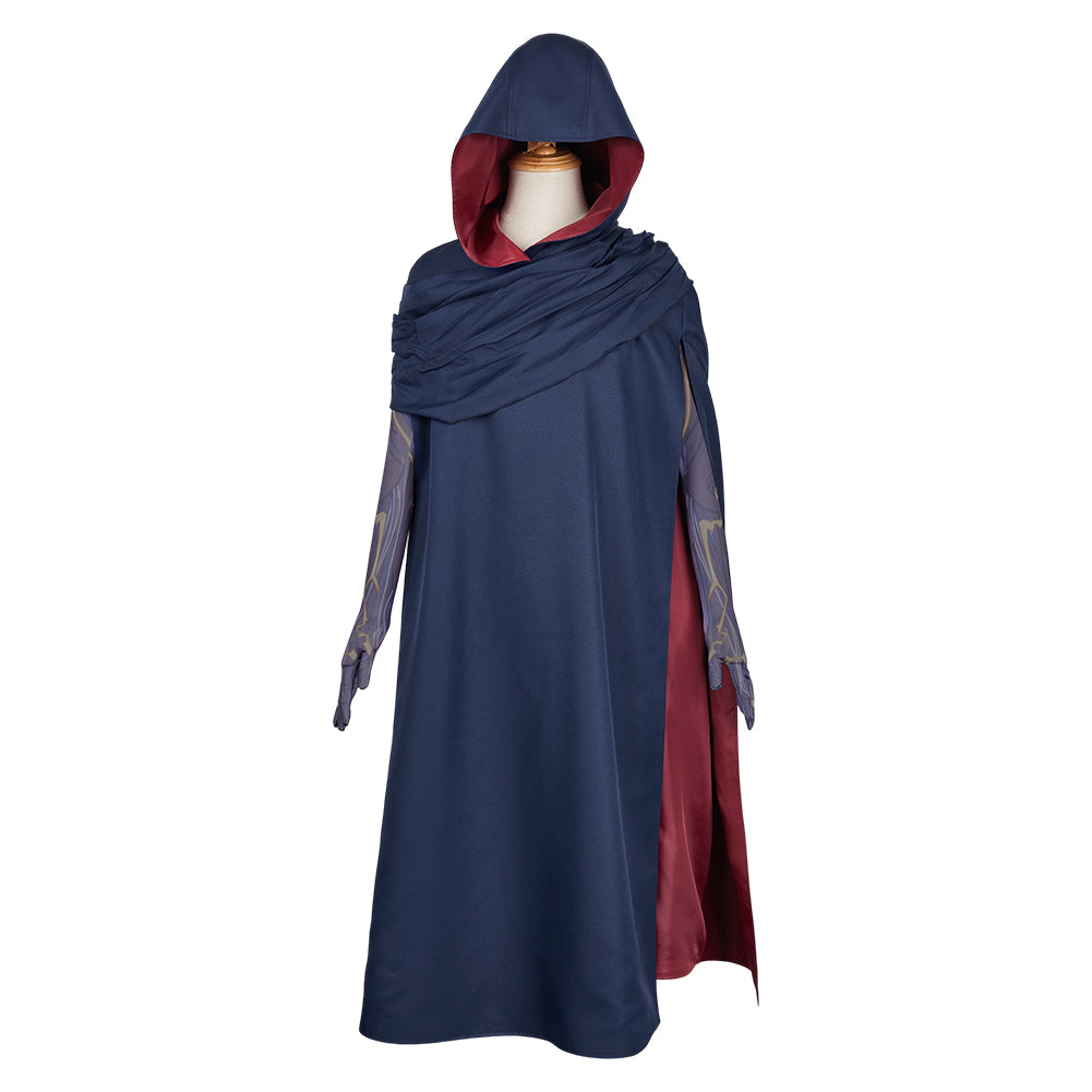 Arcane: League of Legends Season 2 Viktor Blue Cloak Outfits Halloween Carnival Cosplay Costume