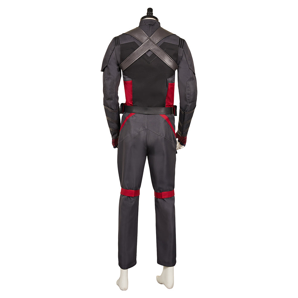 Thunderbolts US Agent Leather Unifrom Set Outfits Halloween Carnival Party Cosplay Costume