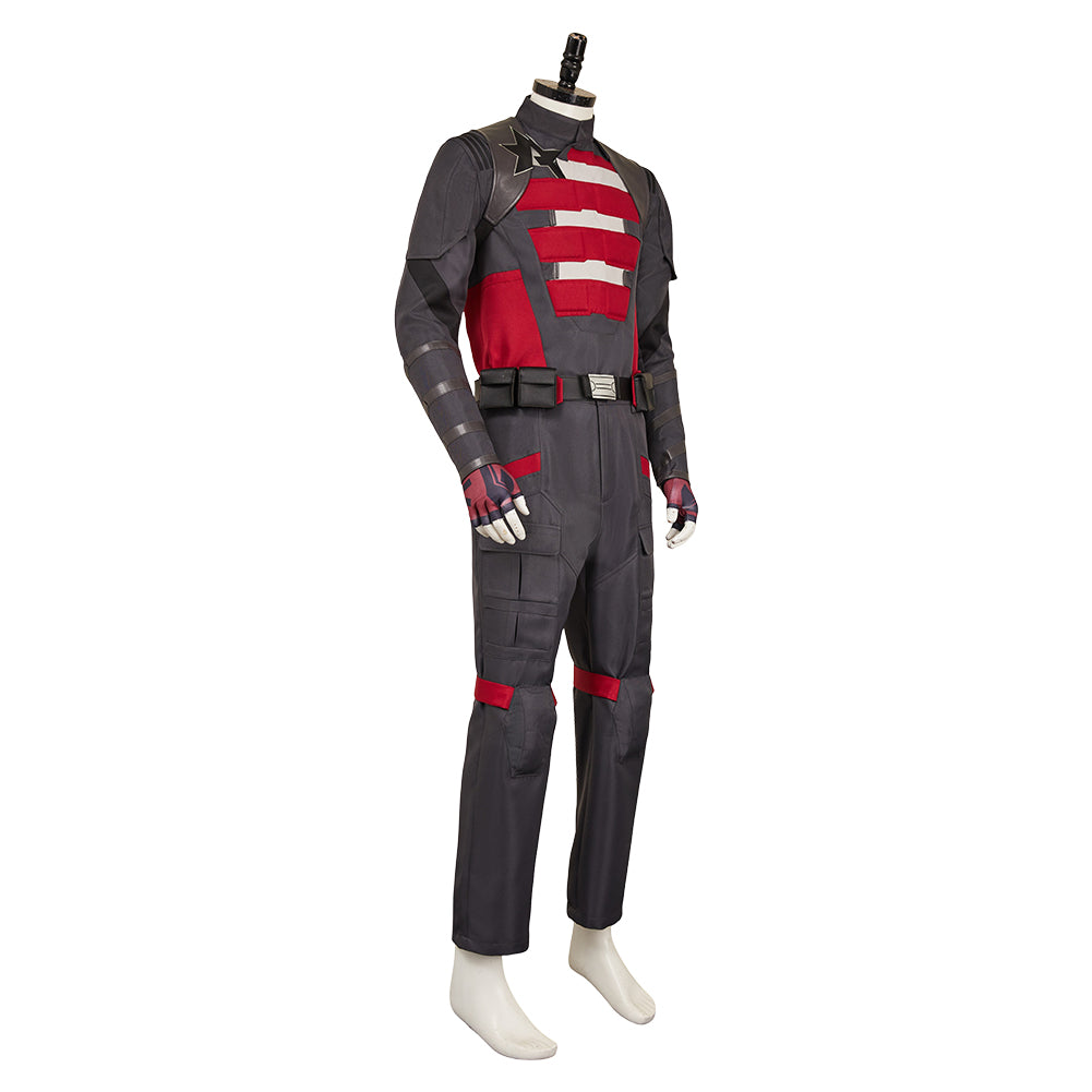 Thunderbolts US Agent Leather Unifrom Set Outfits Halloween Carnival Party Cosplay Costume