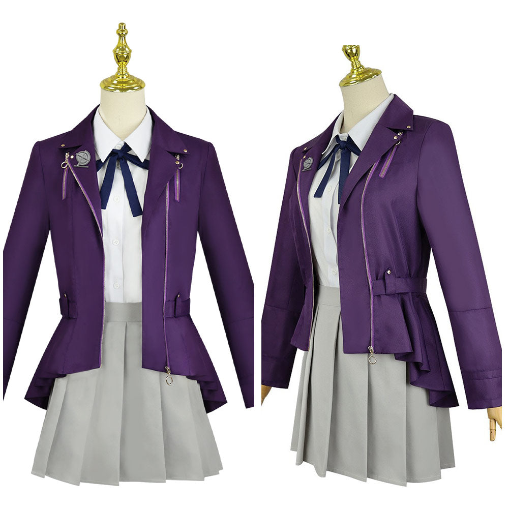 The Hundred Line Kirifuji Nozomi Women School Uniform Halloween Carnival Party Cosplay Costume