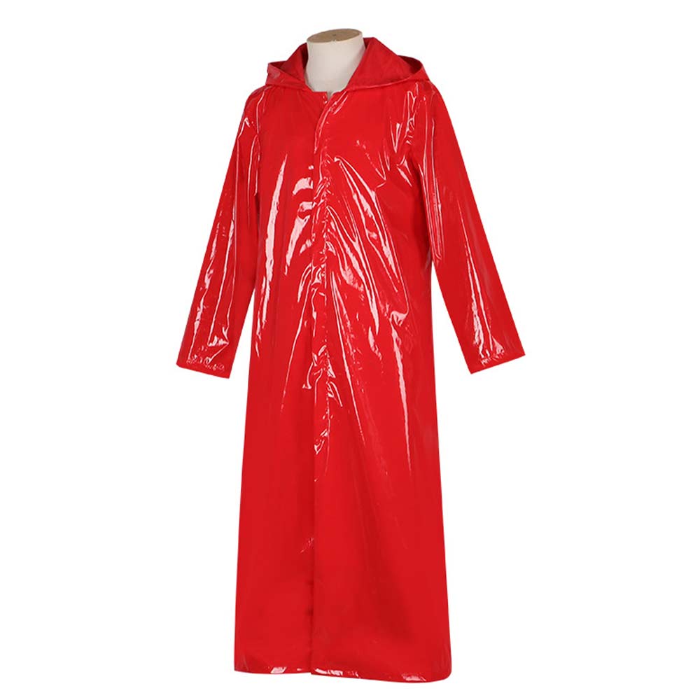 Fear Street: Prom Queen(2025) Simone Perri Red Raincoat Halloween Carnival Party Cosplay Costume