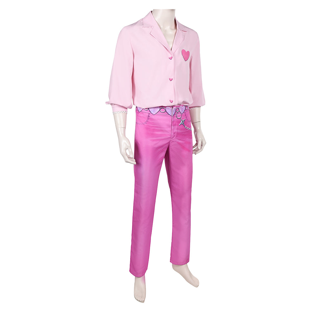 Kpop Demon Hunters Romance Pink Fullset Outfits Halloween Carnival Party Cosplay Costume
