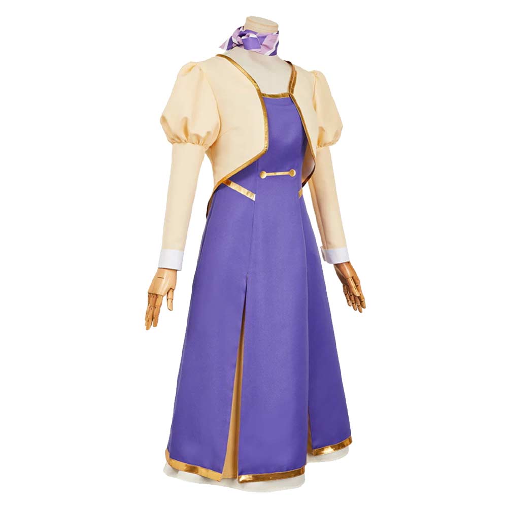 Apocalypse Hotel Yachiyo Women Coat Dress Set Halloween Carnival Party Cosplay Costume
