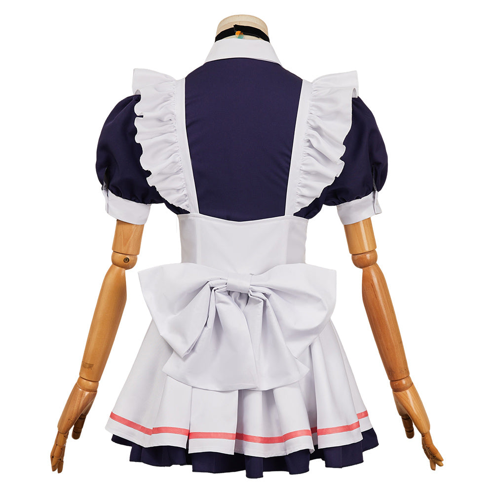 Dandadan Season 2 Momo Ayase Maiden Dress Outfits  Halloween Carnival Cosplay Costume