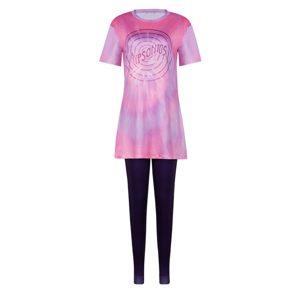 In Your Dreams Stevie Women Pink Top Pants Set Halloween Carnival Party Cosplay Costume