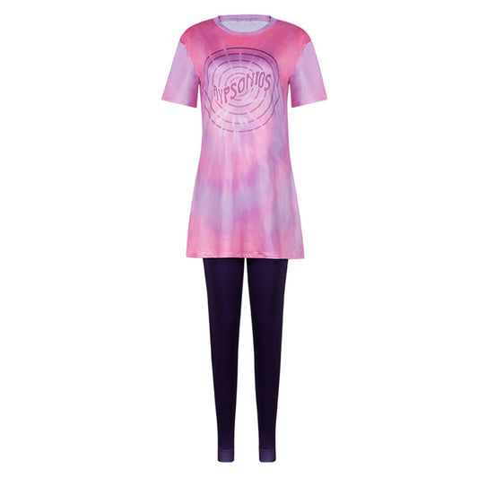 In Your Dreams Stevie Women Pink Top Pants Set Halloween Carnival Party Cosplay Costume