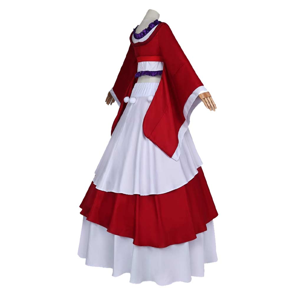 The Apothecary Diaries Season 1 Maomao Red Dancing Dress Outfits Halloween Carnival Cosplay Costume