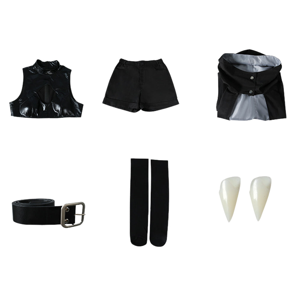 Call of The Night Nanakusa Nazuna Cape Set Outfits Halloween Carnival Party Cosplay Costume