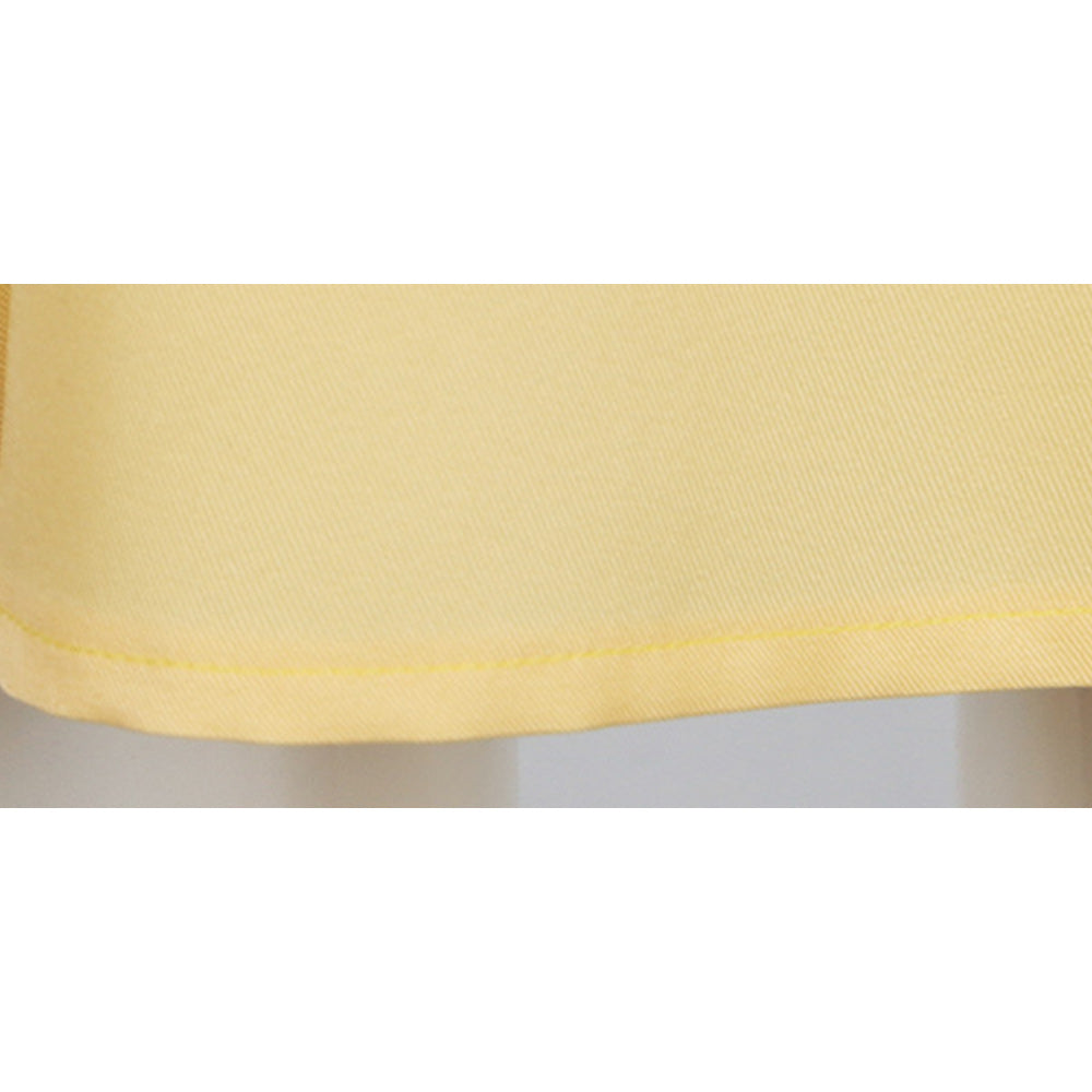 The Star of Paris in Bloom Fujiko Women Yellow Dress Halloween Carnival Party Cosplay Costume