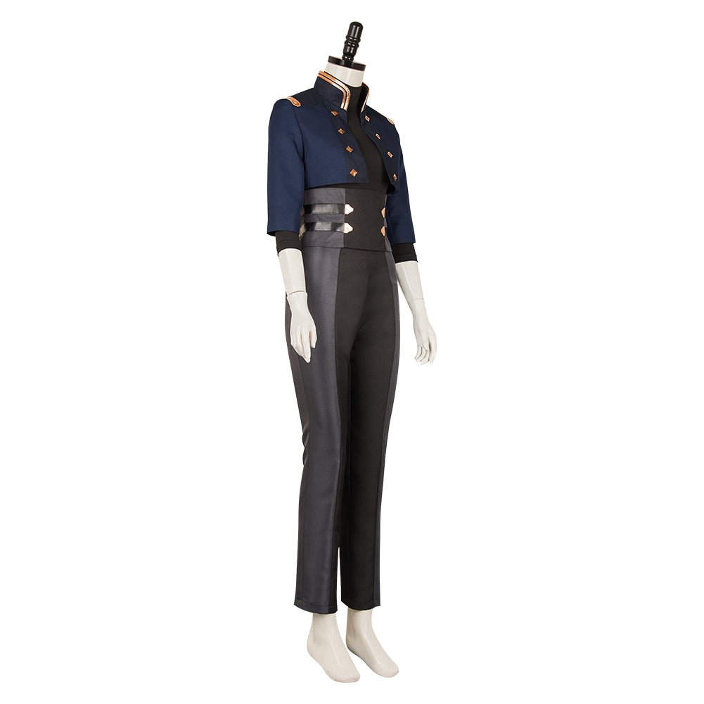 Arcane: League of Legends Season 2 Caitlyn Slim Uniform Outfits Halloween Carnival Cosplay Costume