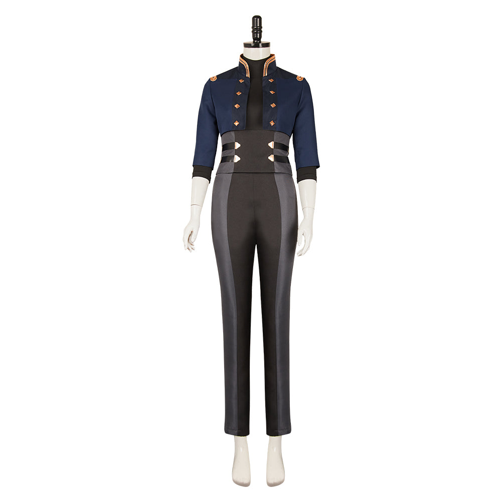 Arcane: League of Legends Season 2 Caitlyn Slim Uniform Outfits Halloween Carnival Cosplay Costume