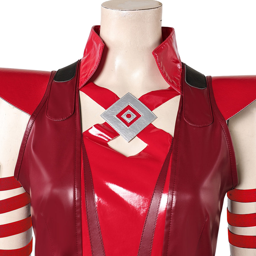 Rivals Scarlet Witch Red Outfits Halloween Carnival Cosplay Costume