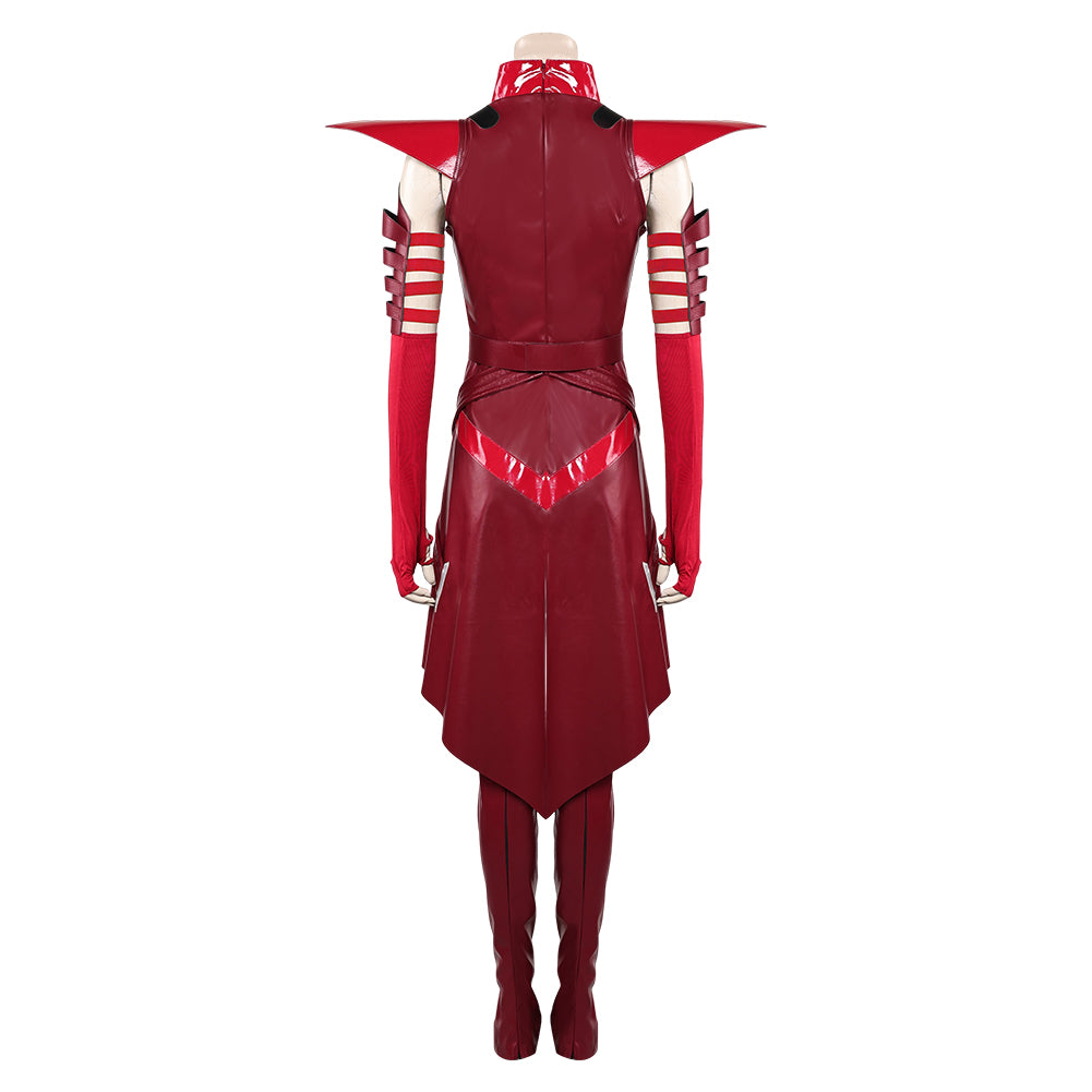 Rivals Scarlet Witch Red Outfits Halloween Carnival Cosplay Costume