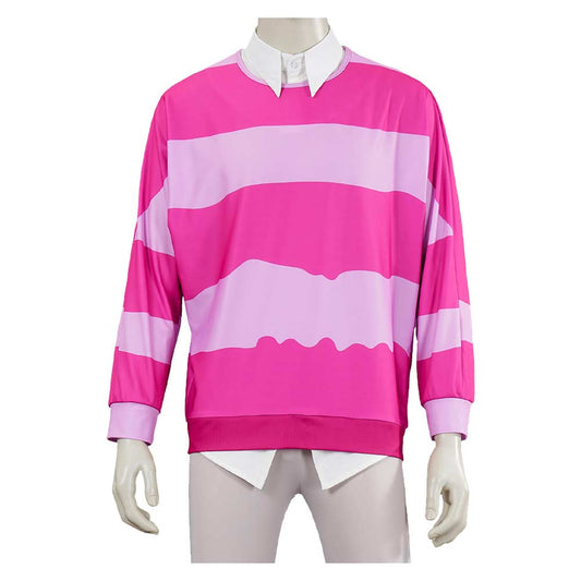 Kpop Demon Hunters Baby Saja Pink Top Set Halloween Carnival Party Cosplay Costume