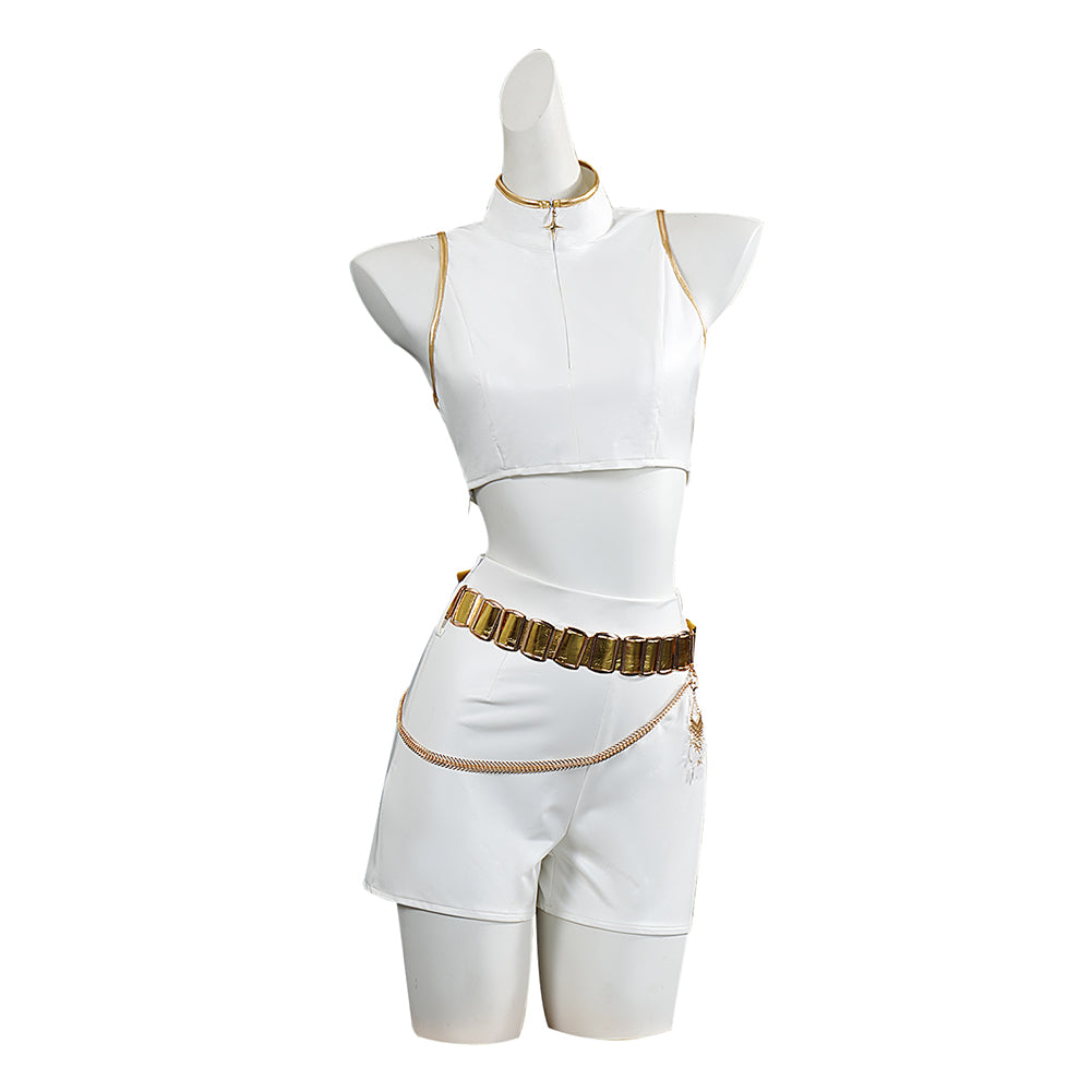 Kpop Demon Hunters Rumi What it Sounds Like Stage Outfits For Kids Children Halloween Carnival Party Cosplay Costume