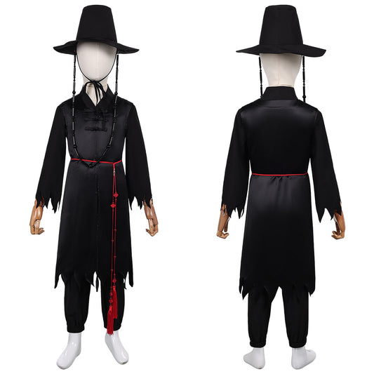 Kpop Demon Hunters Saja Boys Demon Outfits Kids Children Halloween Carnival Party Cosplay Costume