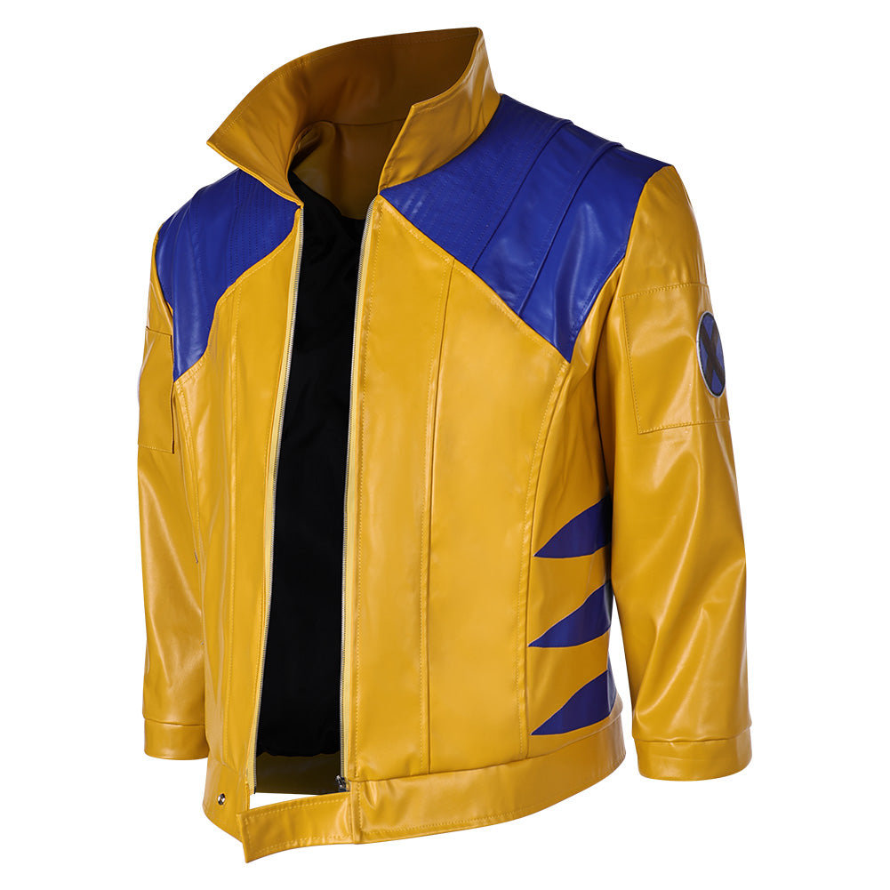 Rivals Wolvrine Logan Yellow Jacket Outfits Halloween Carnival Cosplay Costume