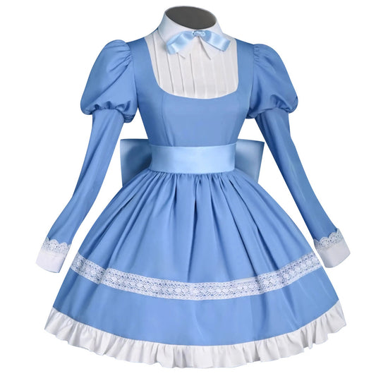 Panty & Stocking Stocking Women Blue Lolita Skirt Outfits Halloween Carnival Party Cosplay Costume