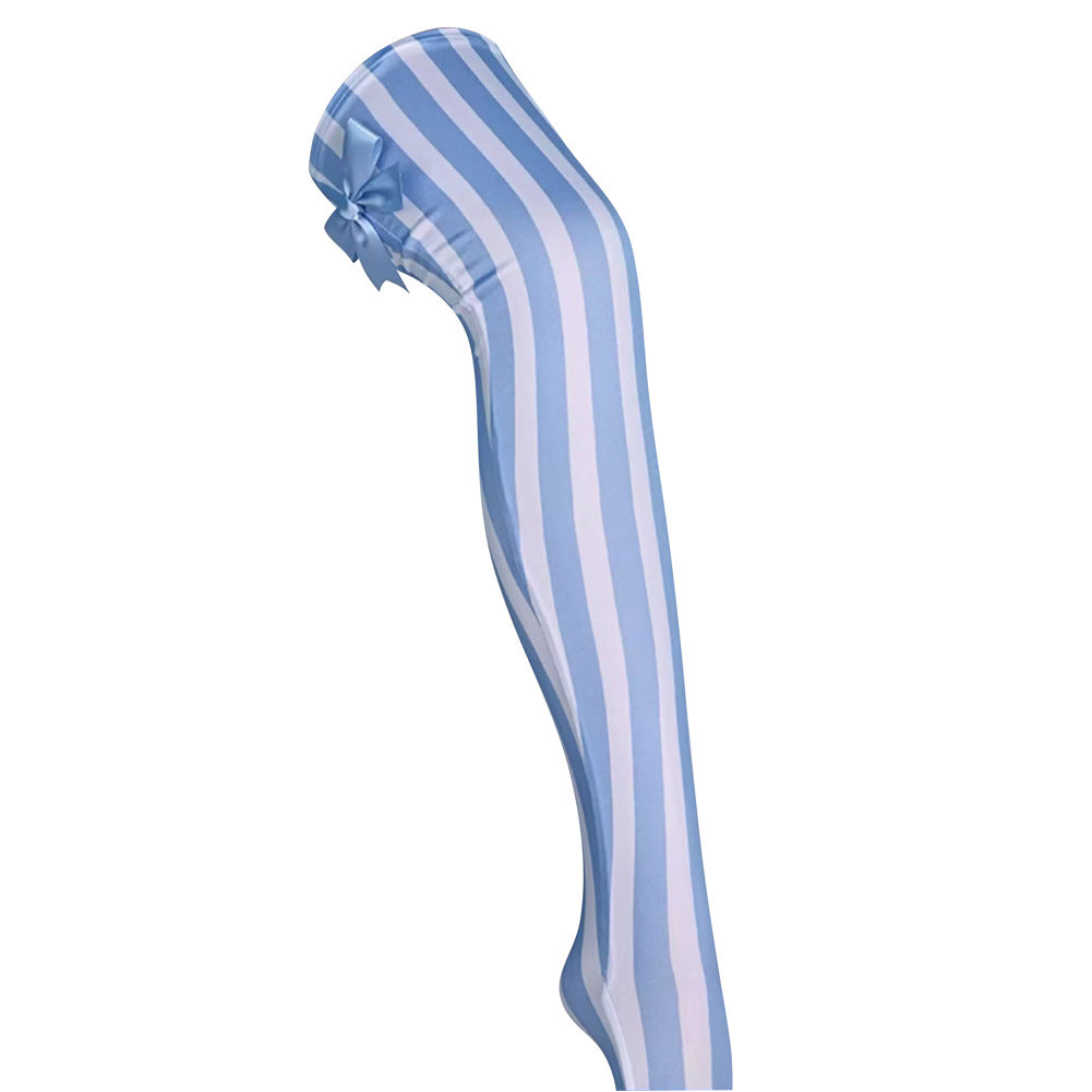 Panty & Stocking Stocking Women Blue Lolita Skirt Outfits Halloween Carnival Party Cosplay Costume