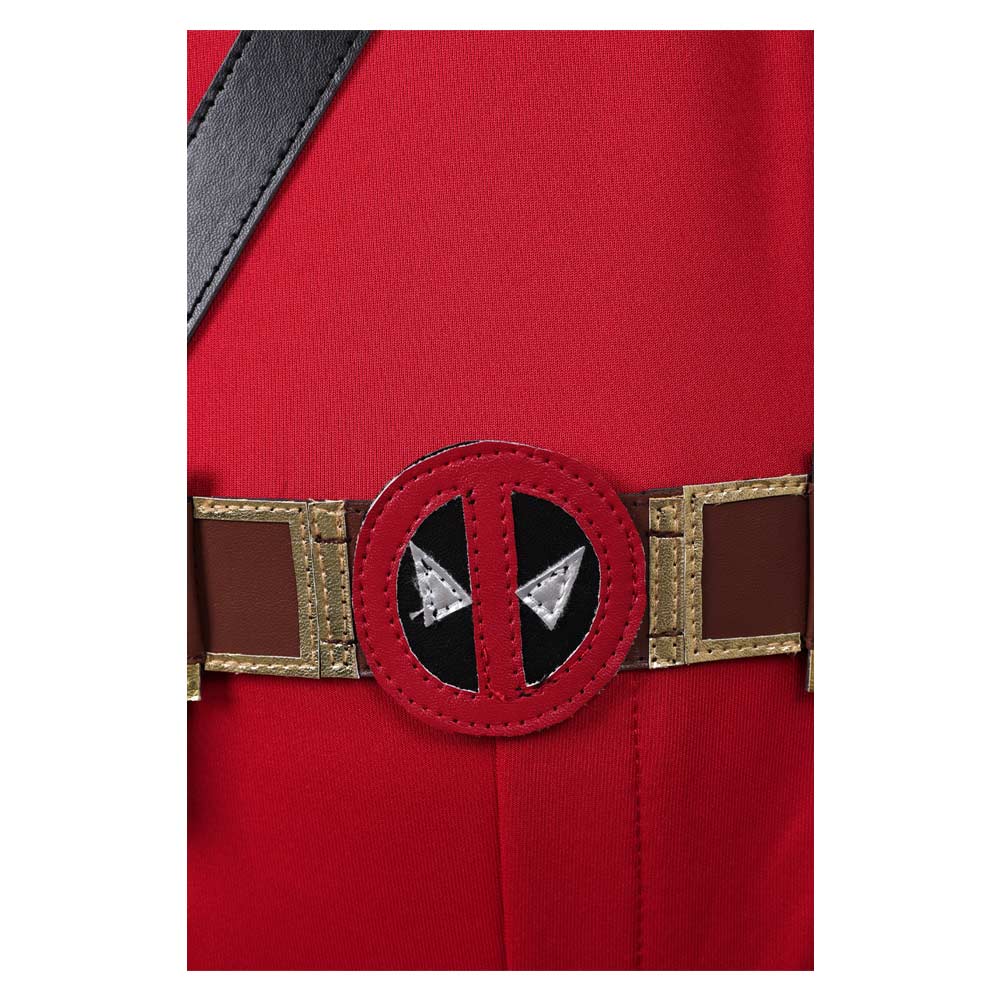 DP Wade Wilson Kids Children Outfits Halloween Carnival Suit Cosplay Costume