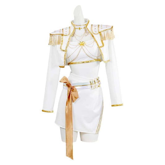 Kpop Demon Hunters Mira What it Sounds Like Kids Children Stage Outfits Halloween Carnival Party Cosplay Costume