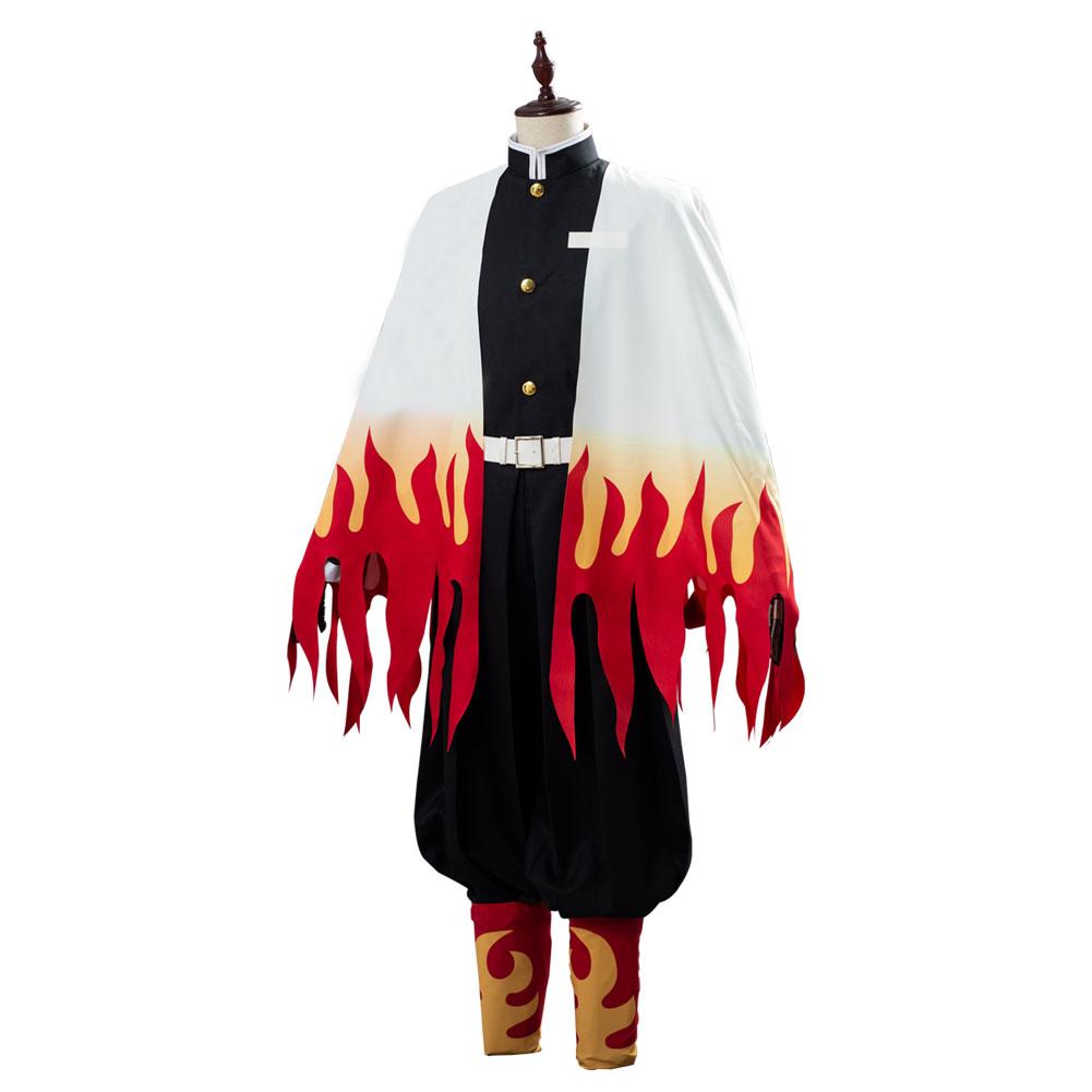 Kimetsu no Yaiba Rengoku Kyoujuro/Kyoujurou Outfit Cosplay Costume