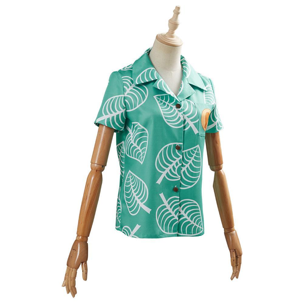 Animal Crossing Timmy & Tommy Top Shirt Cosplay Costume Coat Carnival Outfit Festival