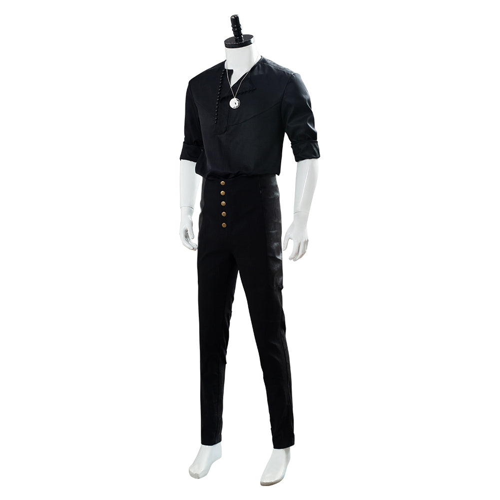 The Witcher Geralt of Rivia Cosplay Costume Halloween Carnival Suit