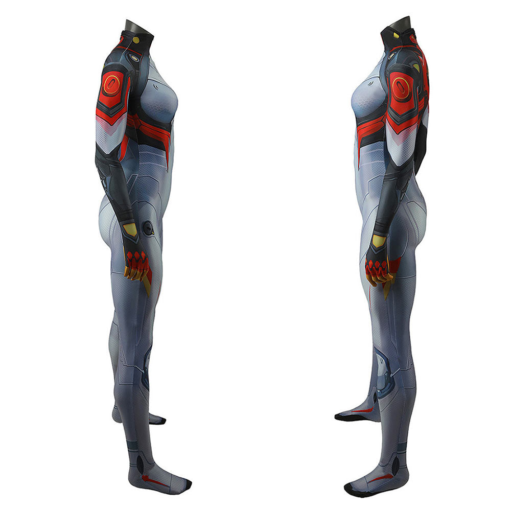 Rivals Peny Parker Printed Jumpsuits Outfits Halloween Carnival Party Cosplay Costume