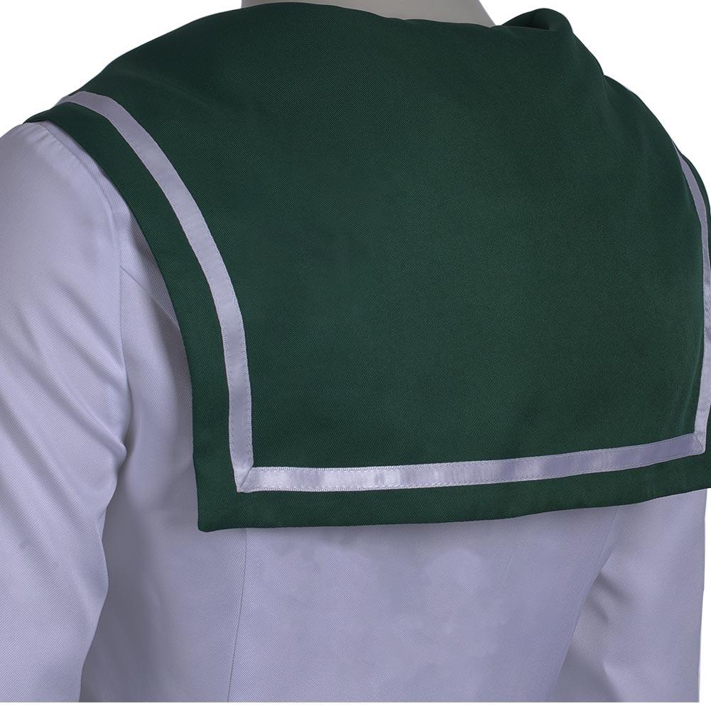 InuYasha Kagome Higurashi Women Girls Uniform Skirt Outfit Cosplay Costume Halloween Carnival Costume