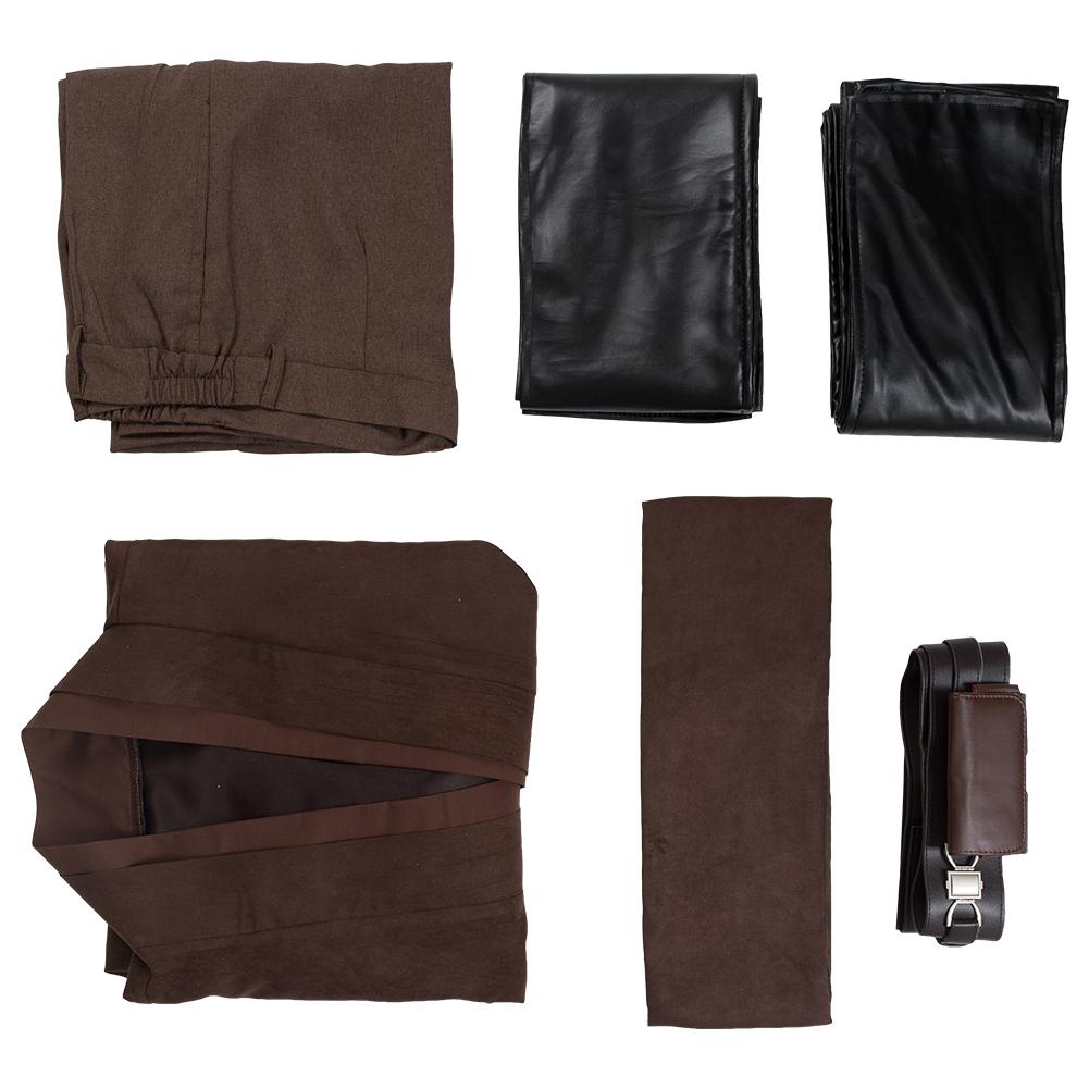 Anakin Skywalker Brown Outfits Whitout Cloak Halloween Carnival Suit Cosplay Costume