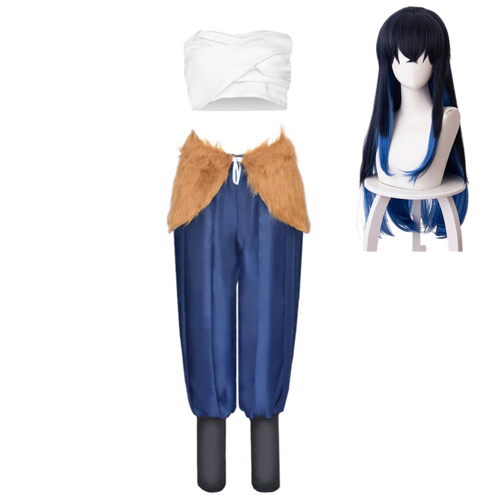Hashibira Inosuke Women Cosplay Costume Outfits Halloween Carnival Party Disguise Suit