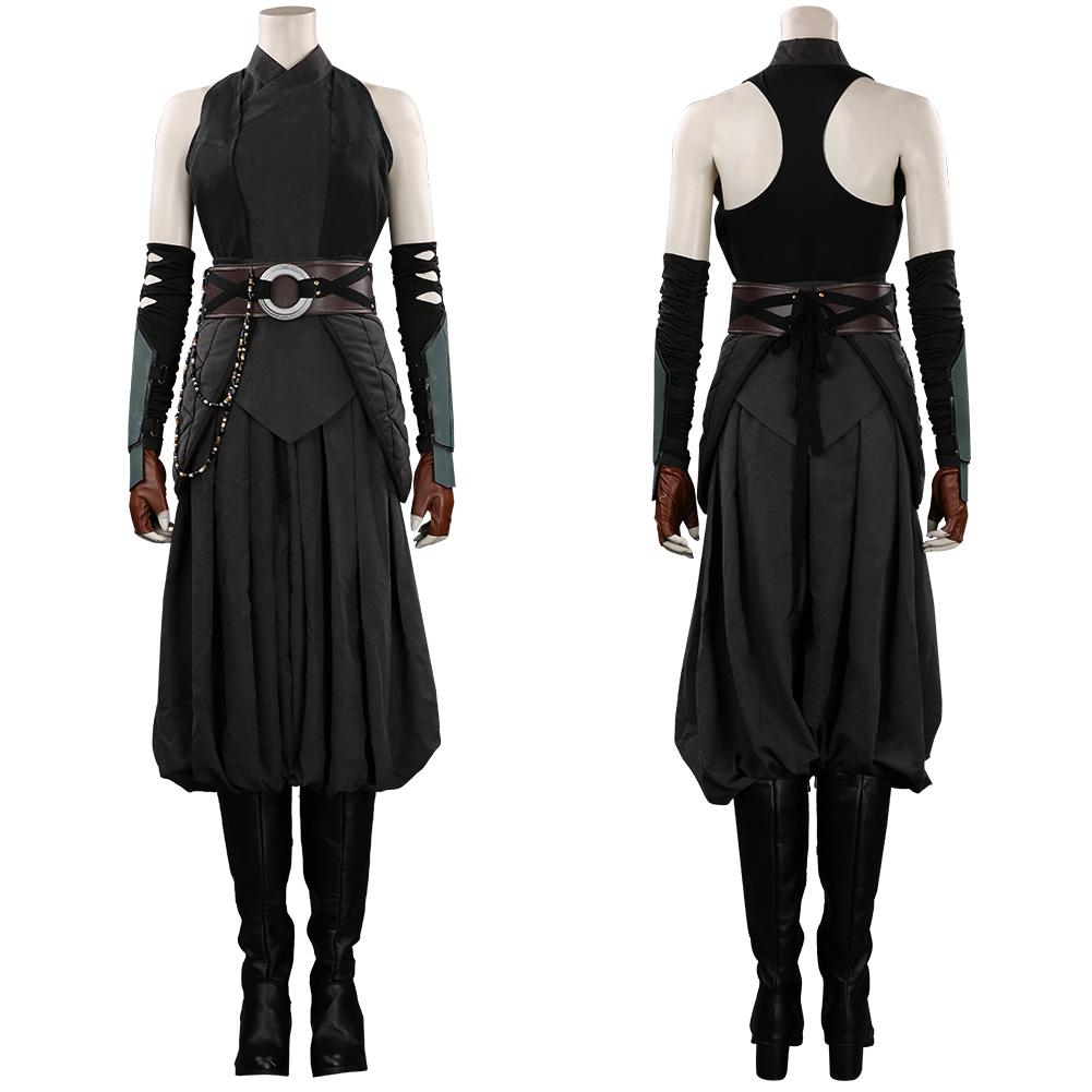 The Mandalorian Ahsoka Tano Outfits Ahsoka Full Set Cosplay Costume Halloween Carnival Suit