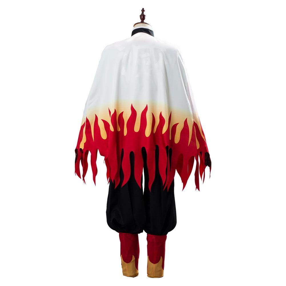 Kimetsu no Yaiba Rengoku Kyoujuro/Kyoujurou Outfit Cosplay Costume
