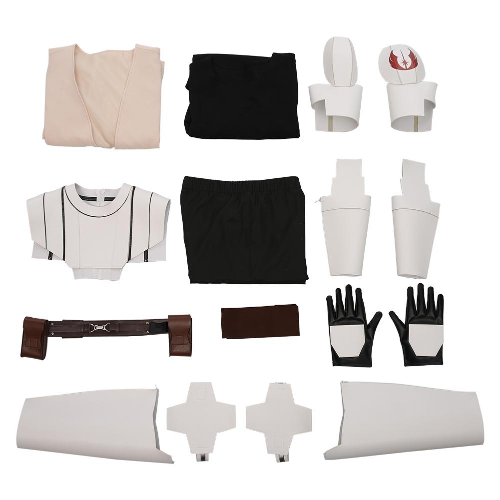 Obi-Wan Kenobi Coat Uniform Outfits Cosplay Costume Halloween Carnival Suit